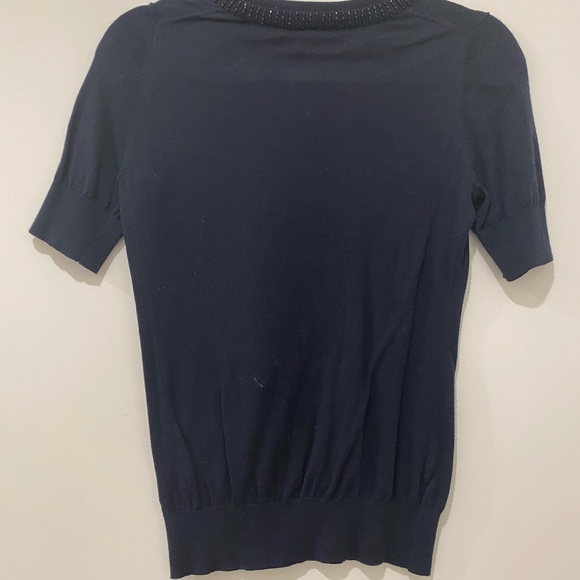 Banana Republic Navy short sleeved sweater - XS - Picture 3 of 4